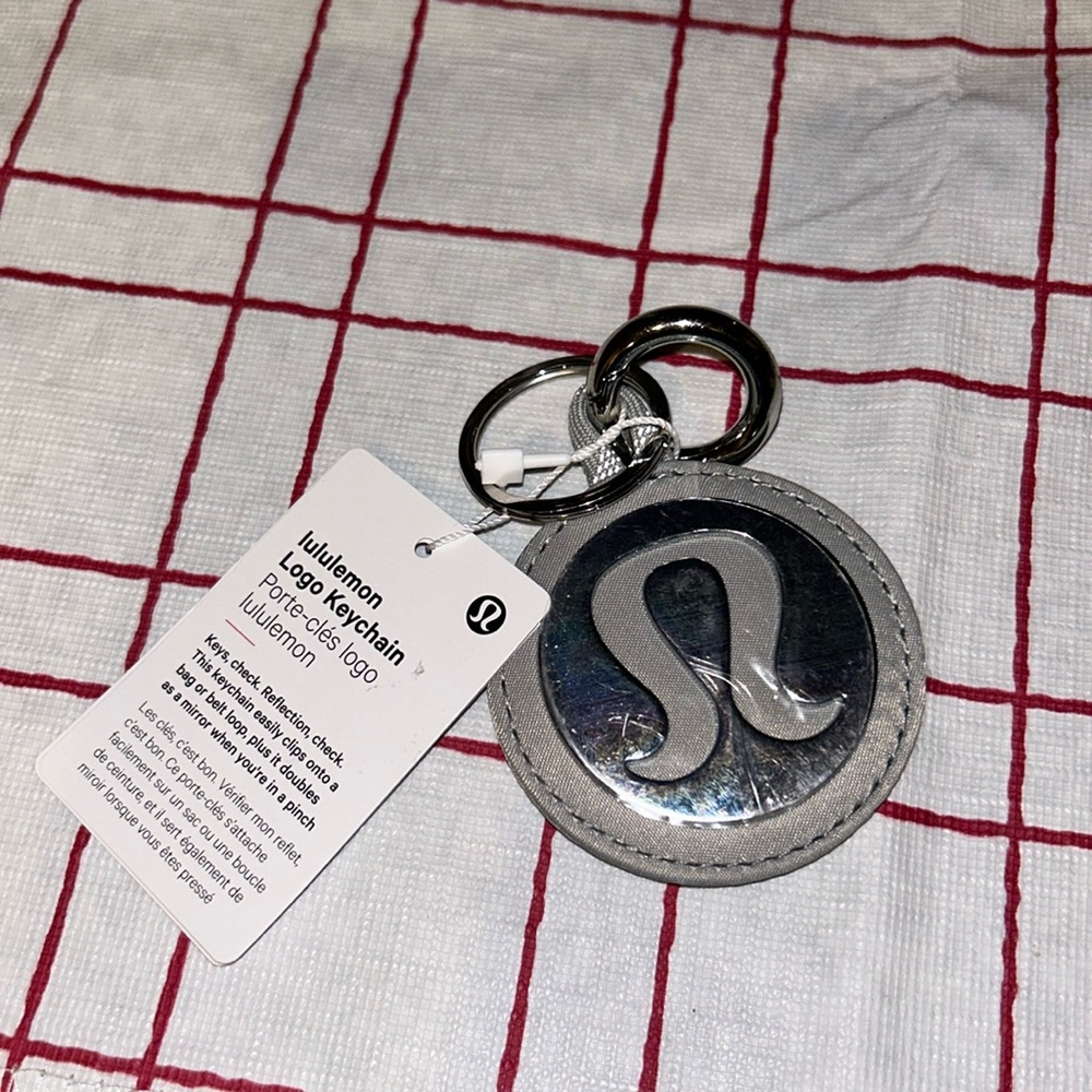 Lululemon Logo Keychain NWT